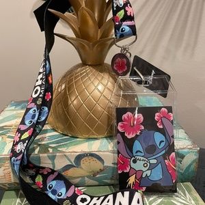 NWT Disney Lilo & Stitch Buckle Down Lanyard